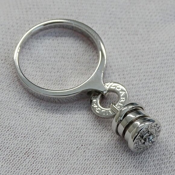 BVLGARI White Gold Diamond Ring - Picture 12 of 13